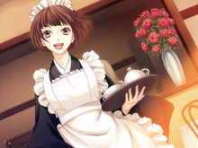 真島路線中在咖啡店打工的女主