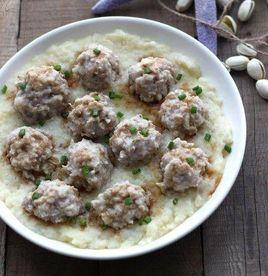 土豆泥蒸肉丸 土豆泥蒸肉丸