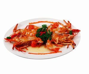 蒜茸開邊龍蝦 蒜茸開邊龍蝦