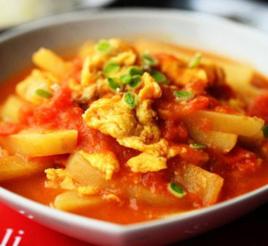 番茄土豆炒雞蛋 番茄土豆炒雞蛋