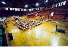 番禺英東體育館內