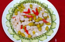 白果鱈魚蝦仁 白果鱈魚蝦仁