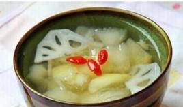 蓮藕銀耳湯 蓮藕銀耳湯
