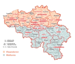 比利時行政區劃 比利時行政區劃
