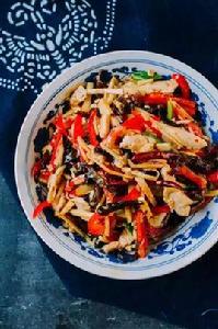 冬筍炒雞肉 冬筍炒雞肉