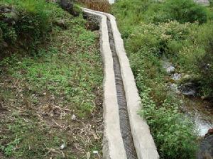 趕馬利村灌溉水渠