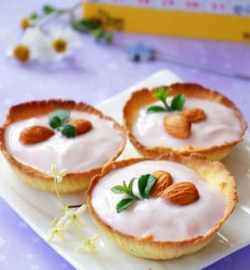 美味杏仁優酪乳蛋黃撻