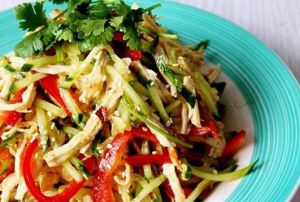 涼拌黃瓜雞絲 涼拌黃瓜雞絲