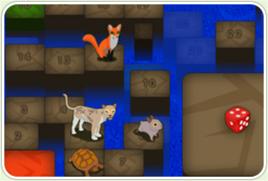 小動物們過河 小動物們過河