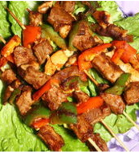 沙茶牛肉串 沙茶牛肉串