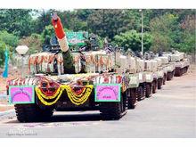 阿瓊主戰坦克在印度國慶閱兵式上