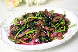 炒紅莧菜 炒紅莧菜