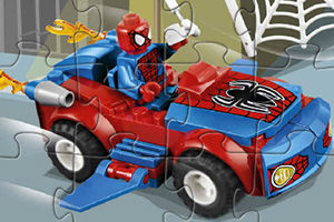 蜘蛛俠汽車拼圖 蜘蛛俠汽車拼圖