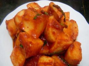 糖醋蘿蔔丁 糖醋蘿蔔丁