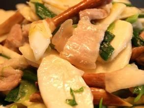 山藥炒花肉 山藥炒花肉