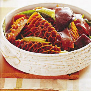 糟汁泡牛肚 糟汁泡牛肚