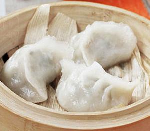 薺菜水晶餃