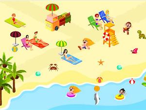 海灘大裝扮 海灘大裝扮