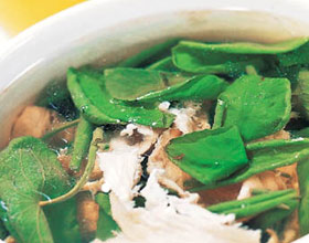 蓴菜玻璃雞片湯 蓴菜玻璃雞片湯