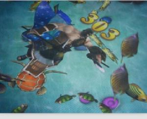李逵劈魚遊戲機畫面
