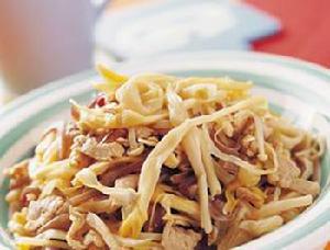 韭黃乾絲 韭黃乾絲