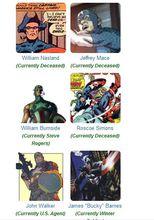 歷任美國隊長之一