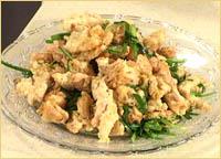 小河蝦熗春韭 小河蝦熗春韭