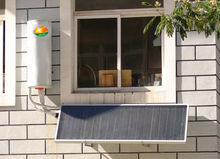 壁掛式太陽能熱水器效果圖