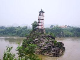 左江斜塔 左江斜塔