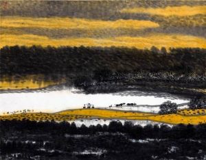 水潤墨漲法 水潤墨漲法