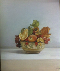 靜物-布面油畫50-602012