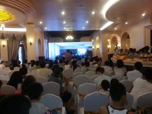 帕提歐地產開盤盛會做風水講座