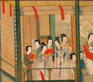 漢宮春曉圖[明朝仇英作品]