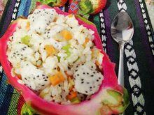 火龍果蔬菜炒飯