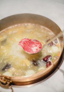 手工定製的紫銅鍋