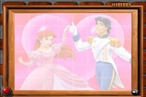 公主和王子愛情拼圖 公主和王子愛情拼圖