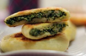 柳蒿芽小餡餅 柳蒿芽小餡餅