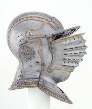 卡洛斯五世皇帝帶有護頜的頭盔