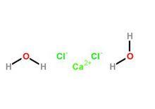 二水氯化鈣結構式