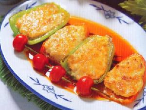 煎釀雙色椒 煎釀雙色椒