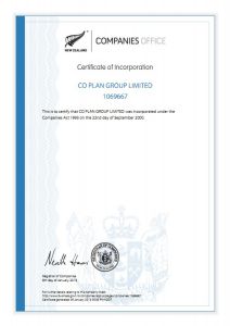 Coplan Group Business License 泰勒營業執照