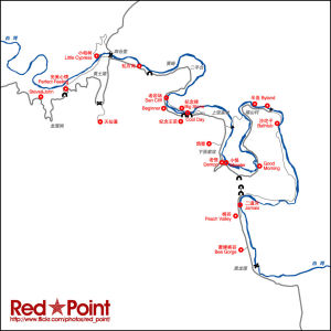 白河岩區行車線路