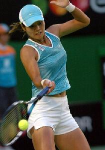 2005年，李娜首次參加澳網