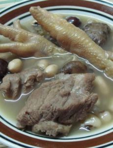 花生雞腳湯 花生雞腳湯