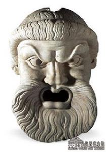 奴隸的喜劇面具