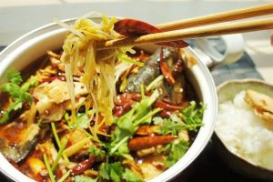 黃魚燒黃豆芽 黃魚燒黃豆芽