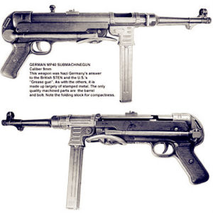 德國MP38式9MM衝鋒鎗