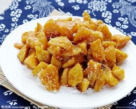 拔絲紅心紅薯 拔絲紅心紅薯