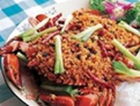 炒蒜香蟹黃油 炒蒜香蟹黃油