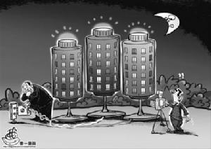 開發商人為提高"亮燈率"